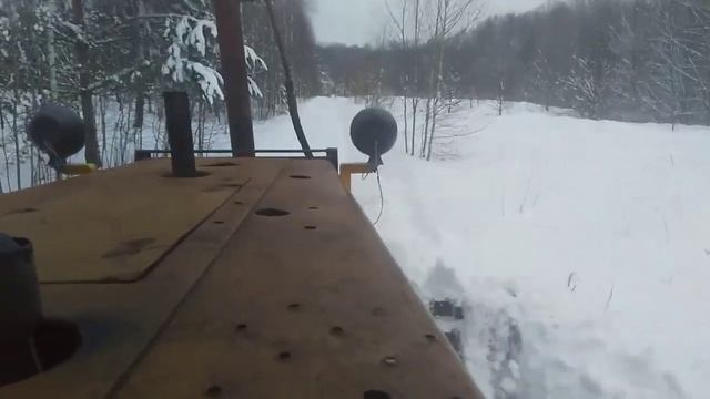 21.02.2023 г.(3) ДТ 75 Казахстан чистить много снег дороги прямо лесу смотреть онлайн