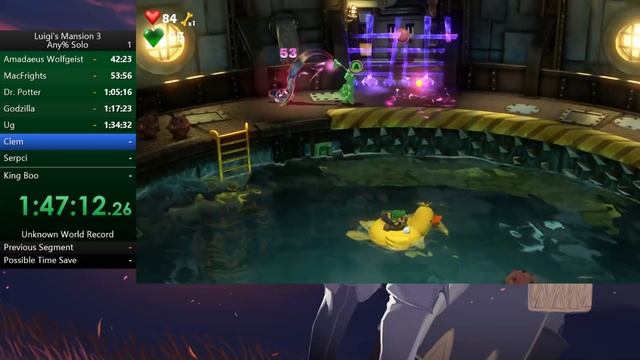 Luigi's Mansion 3 Any% Speedrun in 3:34:06 (First Run/WR) смотреть онлайн