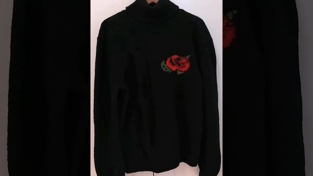 Готовые работы свитер роза смотреть онлайн