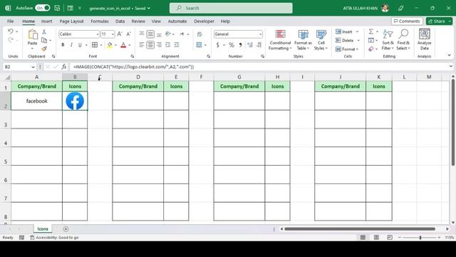 How to Add Company Brand Logos to Your Spreadsheet | Using the IMAGE Function in Excel смотреть онлайн