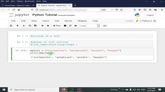 List Slicing In Python | Python 4 You | Lecture 95 смотреть онлайн