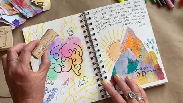 Art Journaling With Lisa Utzig Schafer - Suicide Prevention Network смотреть онлайн