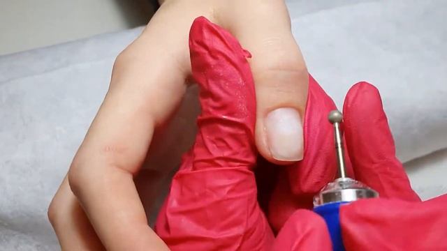 Аппаратный маникюр// Запечатывание ногтей композит гелем смотреть онлайн