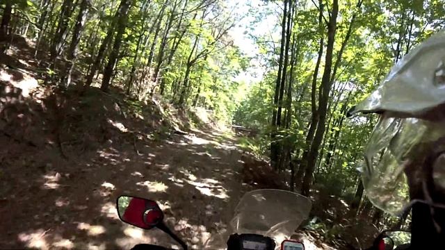 Honda NC700X DCT - Exploring A Dead End Road to Nowhere on 2 Wheels смотреть онлайн