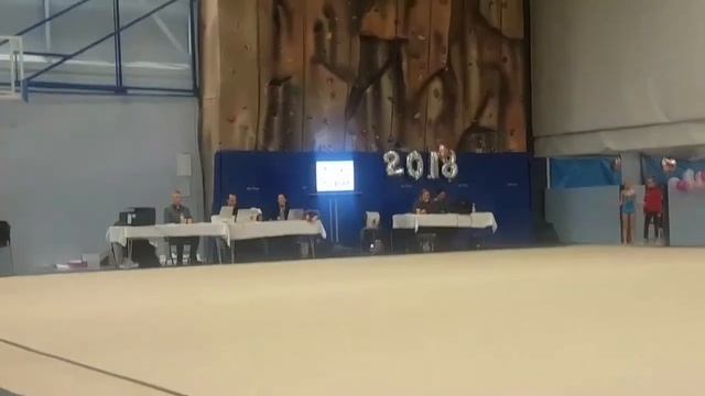 Karolina Averlingyte. Rope Routine 2018 in Rhythmic Gymnastics. смотреть онлайн