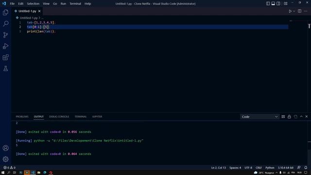 Learn Python with CodingZone #6 Lists(2)- [Tutorial Darija] смотреть онлайн