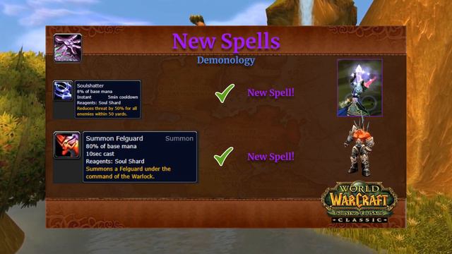 Wow Classic TBC Warlock NEW SPELLS! смотреть онлайн