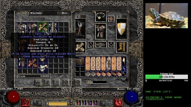 Diablo 2 - Buying 3/20 Java Gloves - Holy Grail (Single Player / Plugy) смотреть онлайн
