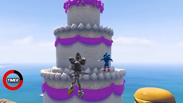 Sonic Upgrades With EVERY JUMP In GTA 5! смотреть онлайн