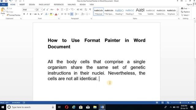 How to use format painter in Microsoft word (ms word) смотреть онлайн