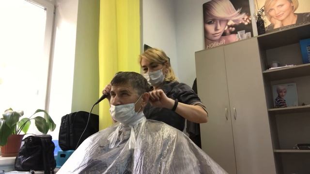 #мужскаястрижка#прическа# Модельная мужская стрижка волос