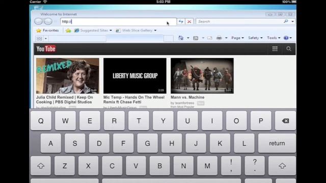 Windows Operating System on iPad смотреть онлайн