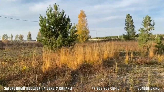 Строительство ДОМОВ на участках в Загородном посёлке СУНГУЛЬ на берегу озера СИНАРА! смотреть онлайн