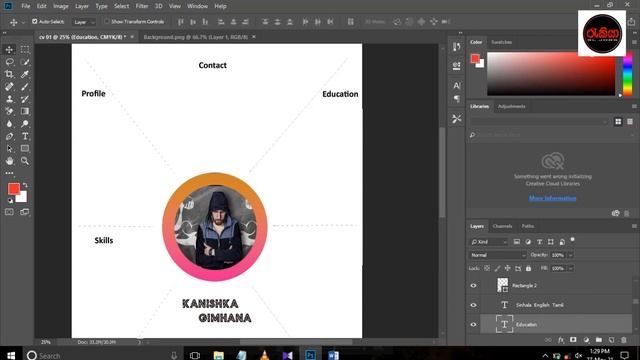 How to Create a CV / RESUME in Photoshop | How to Create RESUME Photoshop | CV/RESUME Template 2021 смотреть онлайн