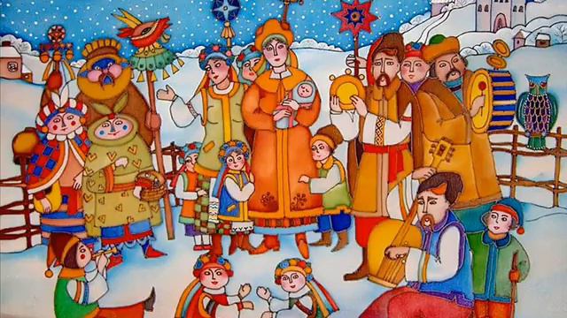 Василева мати (колядка).Ukrainian songs for Christmas смотреть онлайн