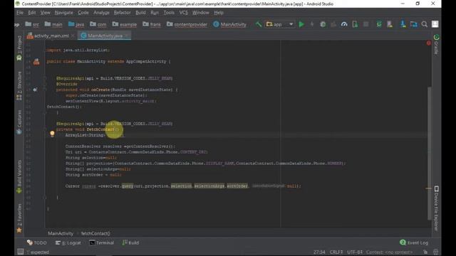 Android Content Providers смотреть онлайн