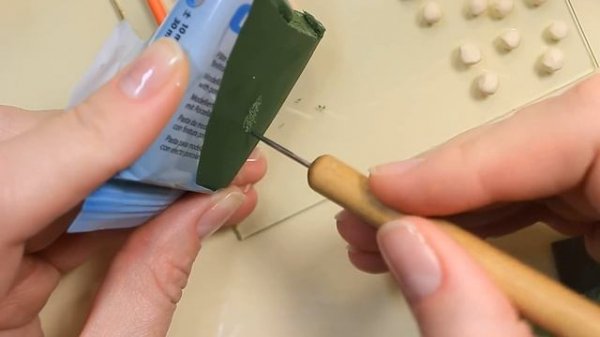 Кастрюля с супом для куклы. Miniature soup saucepan for dolls. Polymer clay.Tutorial. DIY.