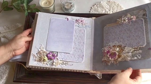 Wedding album/ Scrapbooking/ Альбом «Семейная история» смотреть онлайн