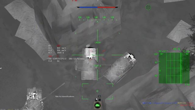 Mirage 2000-5F Close Air Support (War Thunder) смотреть онлайн