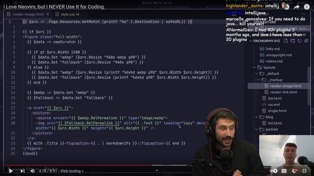 I Love Neovim But I WONT Use It | Prime Reacts смотреть онлайн