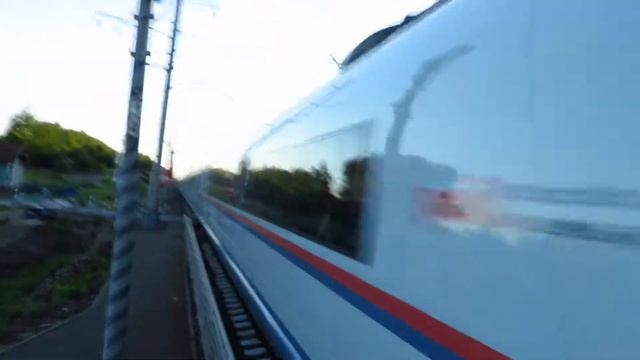 Высокоскоростной поезд №704 "Сапсан" Москва - Нижний Новгород смотреть онлайн