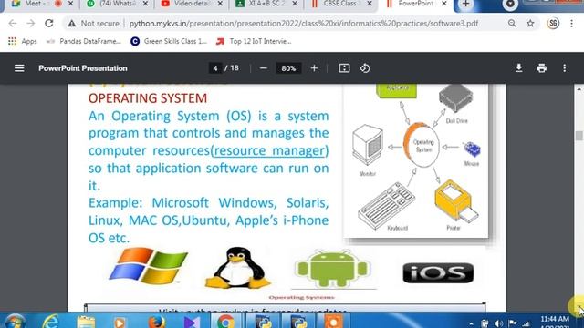 Live class on Computer Software Part 1 XI SC IP смотреть онлайн