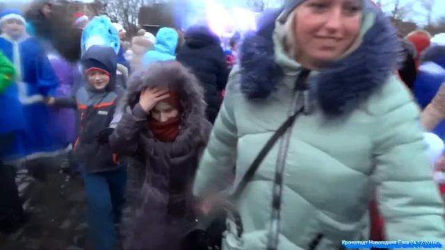 Кронштадт / Открытие новогодней ёлки 24.12.2016г. смотреть онлайн