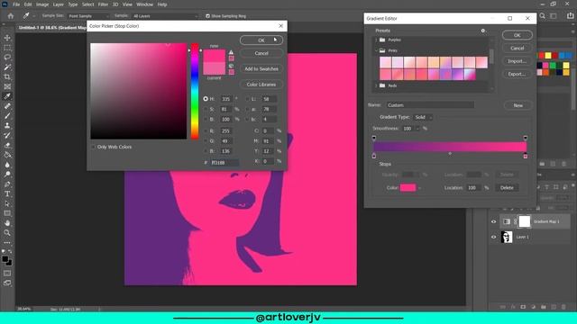 Pop Art Effect in 2 minutes | Quick Photo Effects | Adobe Photoshop смотреть онлайн