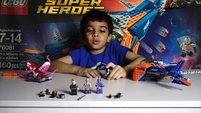 LEGO Super Heroes Marvel Guardians of the Galaxy The Milano vs. The Abilisk set #76081 Unboxing смотреть онлайн