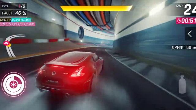 Asphalt 9 v. 2.8.4a - тест производительности игры на MI 10 T pro 8/256 смотреть онлайн