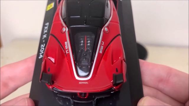 Ferrari FXXK Bburago 1/43 Scale Die-cast Model Car Review