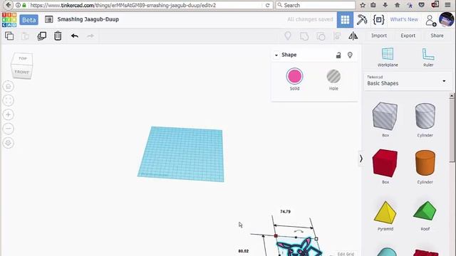 Tinkercad: Make a Stamp from a Sketch смотреть онлайн