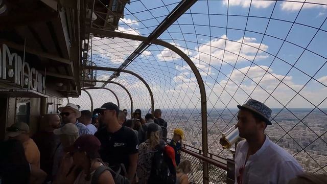 PARIS, FRANCE: EIFFEL TOWER WALK In 4K