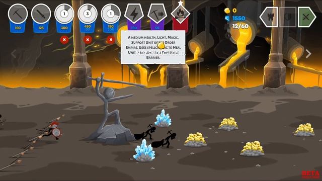 Stick War 3 - Singleplayer - Broving Grounds - Play Against AI Bots Offline - Deathmatch - Victory