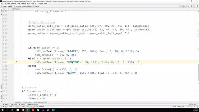 Play sounds - Gaze controlled keyboard with Python and Opencv p.9 смотреть онлайн