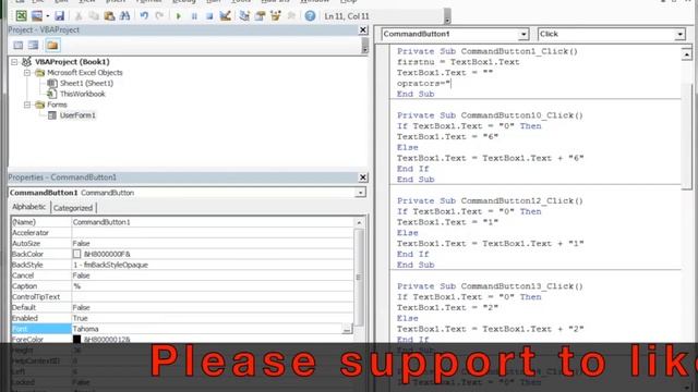 How to create calculator in ms excel смотреть онлайн