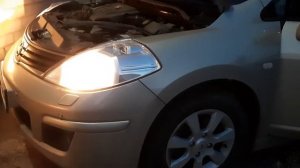 Самотестирование блока BCM, Nissan tiida.