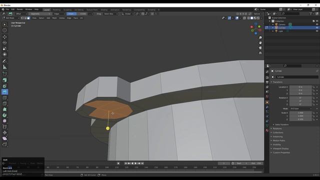 Blender Hard Surface Modeling | Mechanical Components | Blender Tutorial