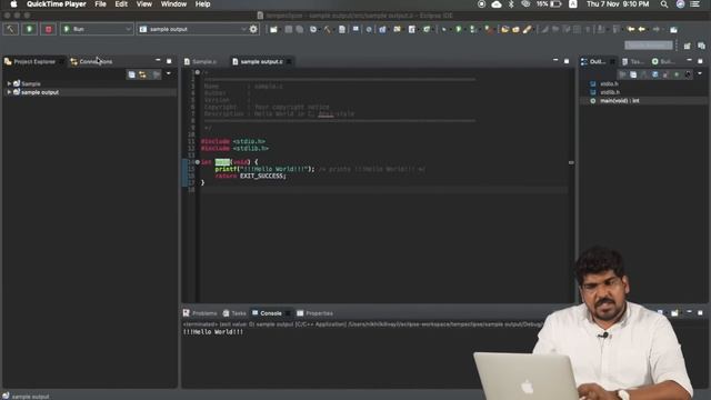 Part 2 | Variables Datatypes & I/O Operations | C Programming Malayalam Tutorial смотреть онлайн