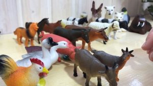 Игрушки фигурки животных