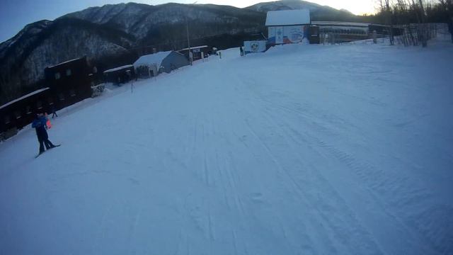 Новогоднее видео. Поймал дерево во фрирайде?! смотреть онлайн