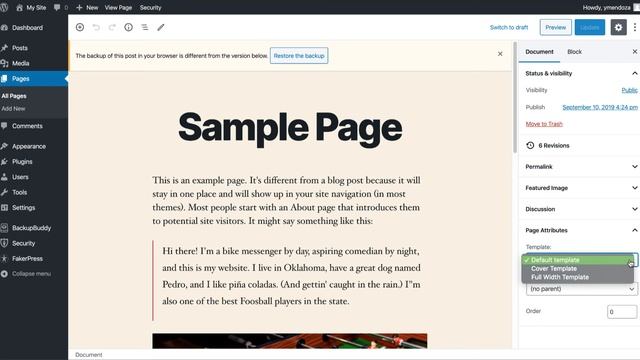 How to Use a WordPress Page Template смотреть онлайн