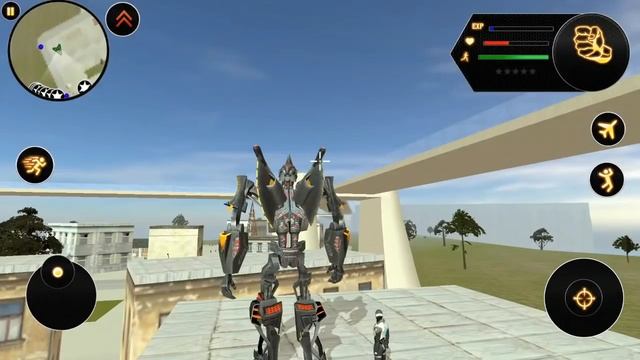 ► Future Robot Fighter (Naxeex Corp) transforming robot plane Crime Android Gameplay смотреть онлайн