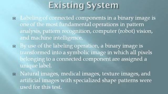 2014 IEEE JAVA/.NET Configuration Transition Based Connected Component Labeling смотреть онлайн