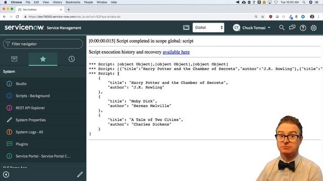 Learn JavaScript on the Now Platform: Lesson 30 - JSON Stringify and Parse смотреть онлайн