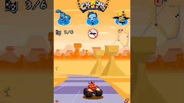 Crash Nitro Kart 2: Karts on the Rocks | Challenges | Java Platform смотреть онлайн