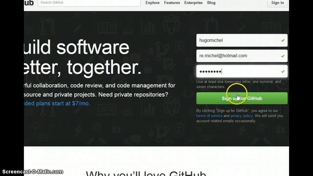 Creating a GitHub Account смотреть онлайн