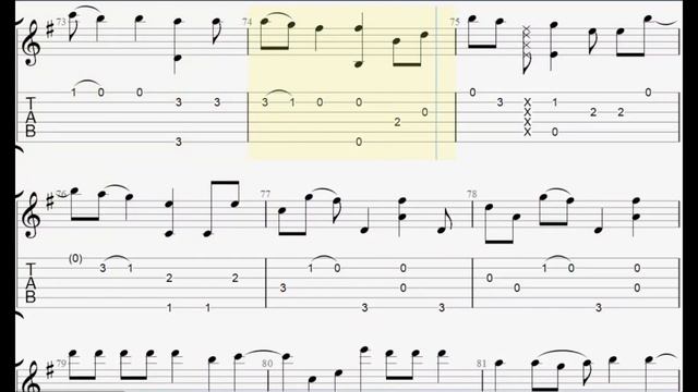 Passenger - Let Her Go ( Fingerstyle Guitar Tab ) | made easy смотреть онлайн