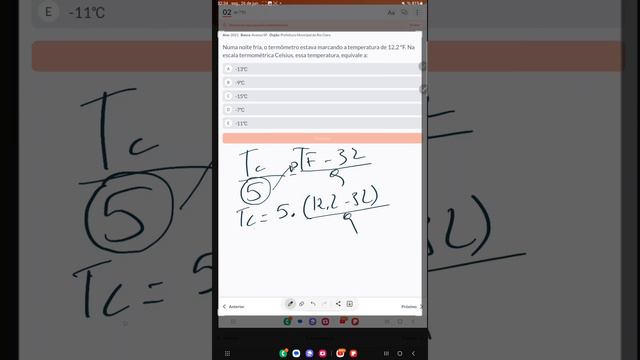 conversão graus Fahrenheit para graus celsius смотреть онлайн