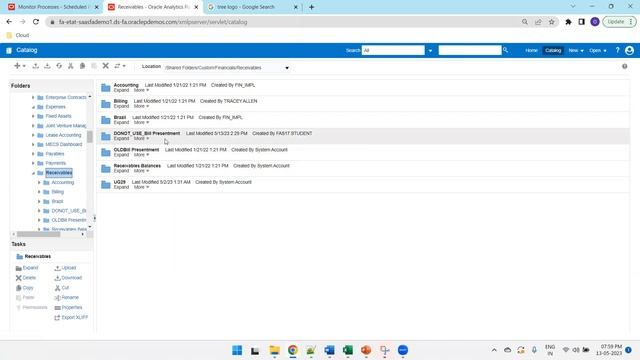 How to customize standard report - Print Receivables Transactions - Oracle Fusion ERP смотреть онлайн